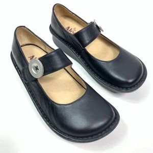Sold! Alegria Paloma Black Nappa Leather Mary Jane Shoes 35/US 5-5.5 EUC